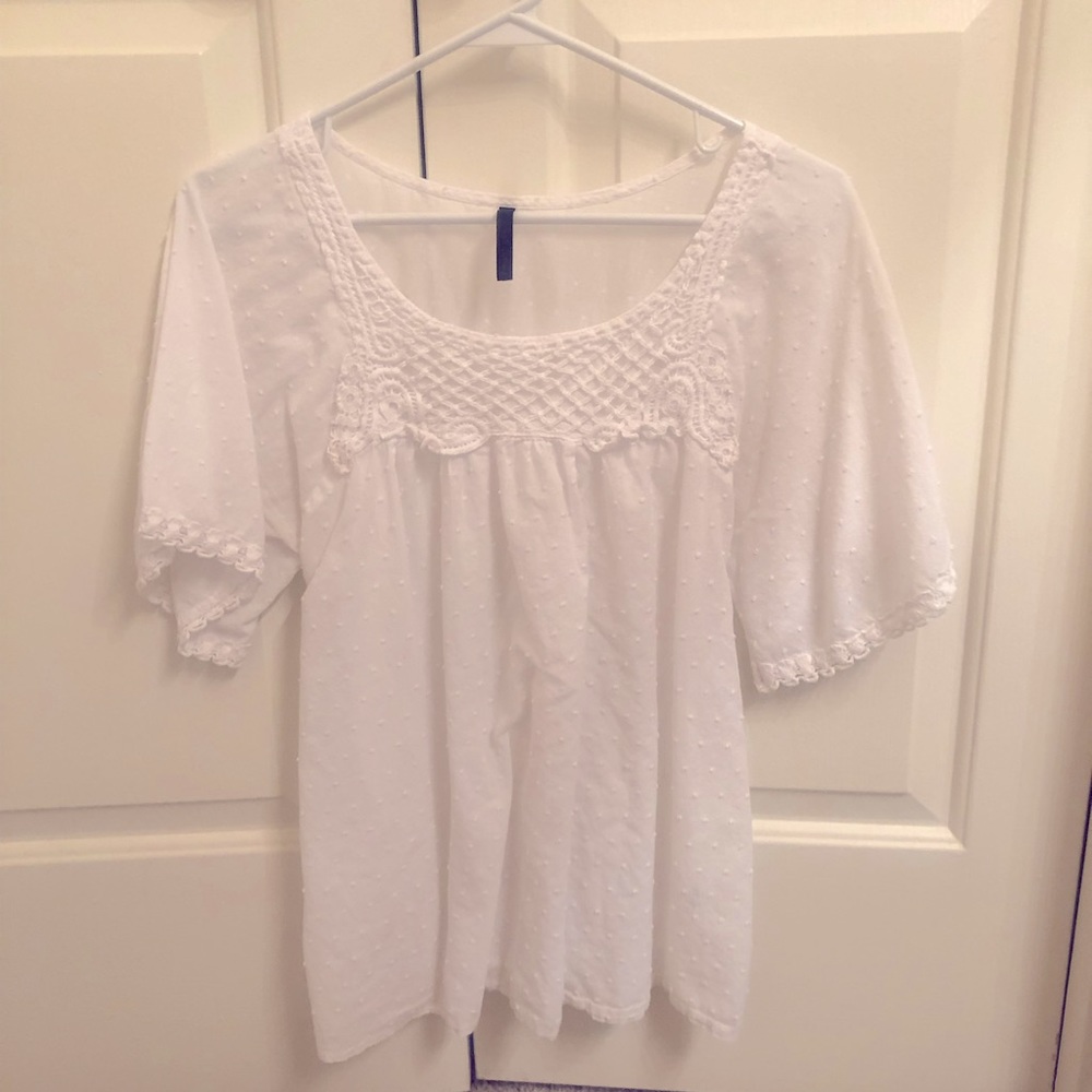 White Peasant Blouse